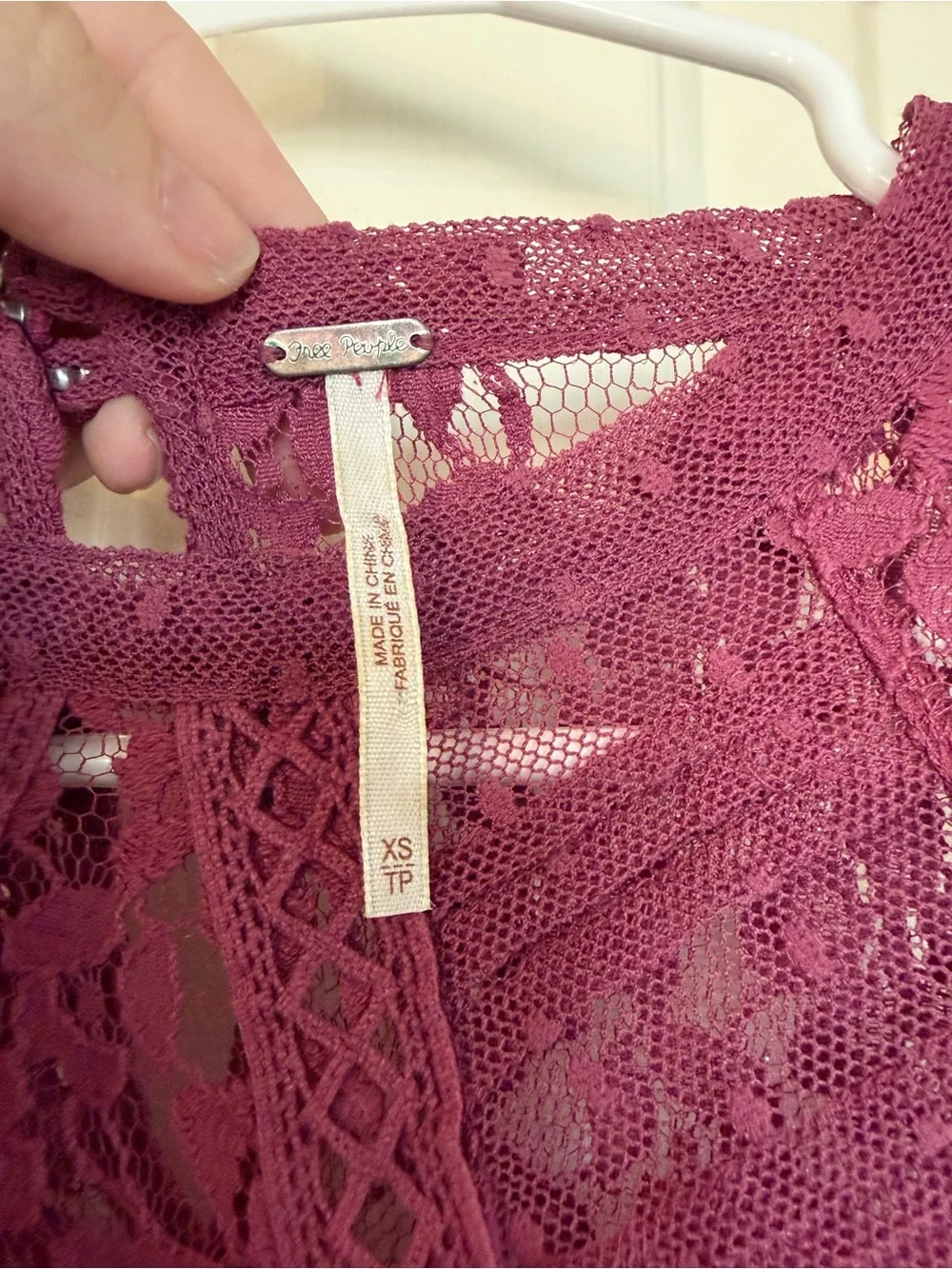 Free People Modern Romance top - size XS